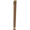 Ekena Millwork Traditional Slat Smooth Bracket, Western Red Cedar, 3 1/2"W x 48"D x 48"H BKT04X48X48TRA06SWR - alternate 4